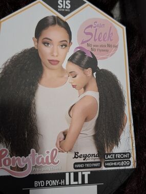 Zury Sis Beyond 5 Hand-Tied Part Lace Front Wig - BYD PONY H ILIT